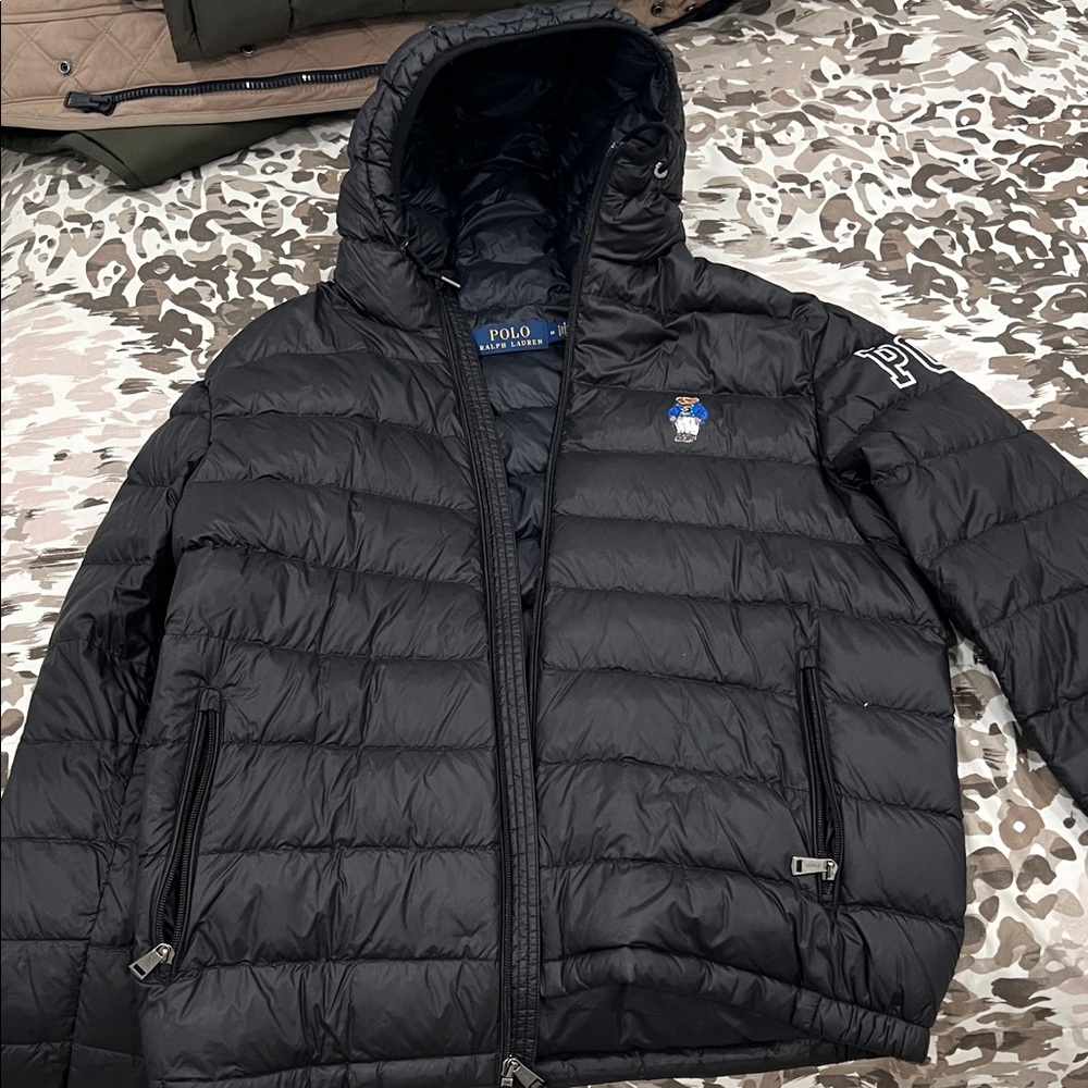 Ralph Lauren Black Quilted Jacket